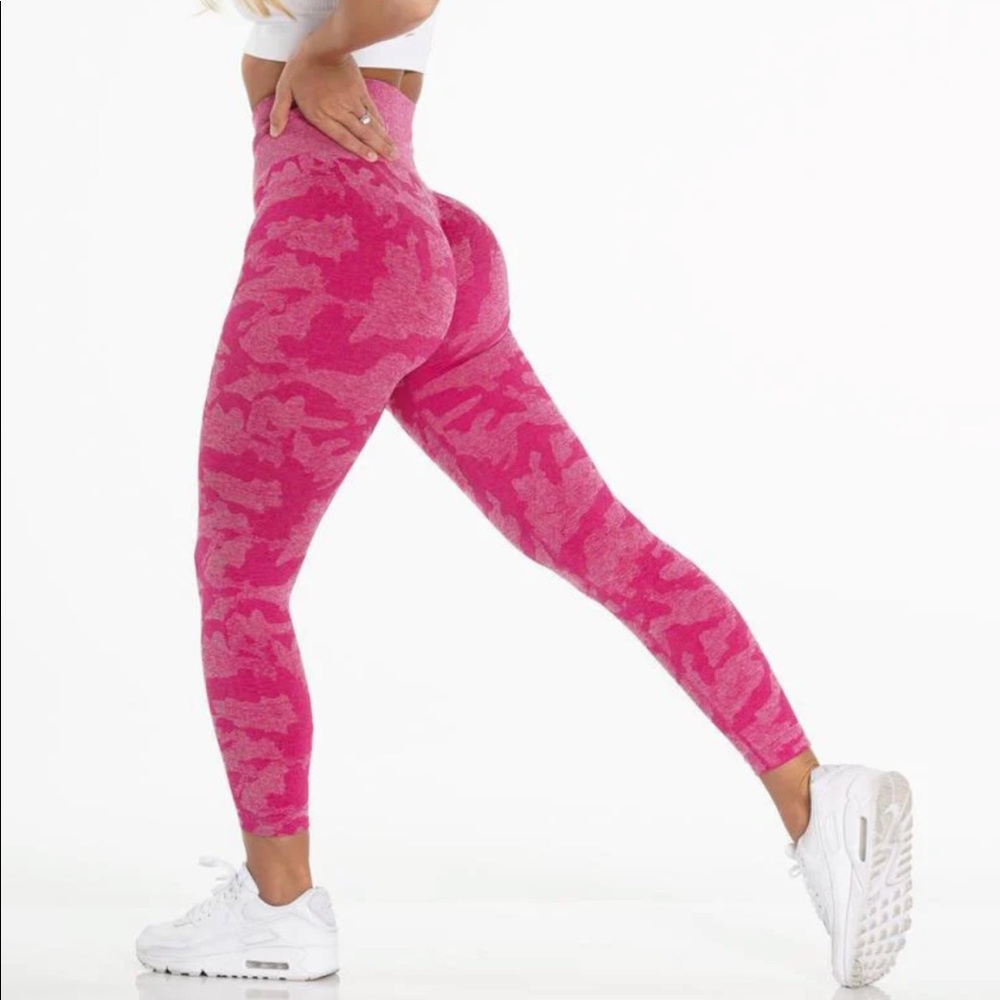 NVGTN sold out fuschia camo leggings